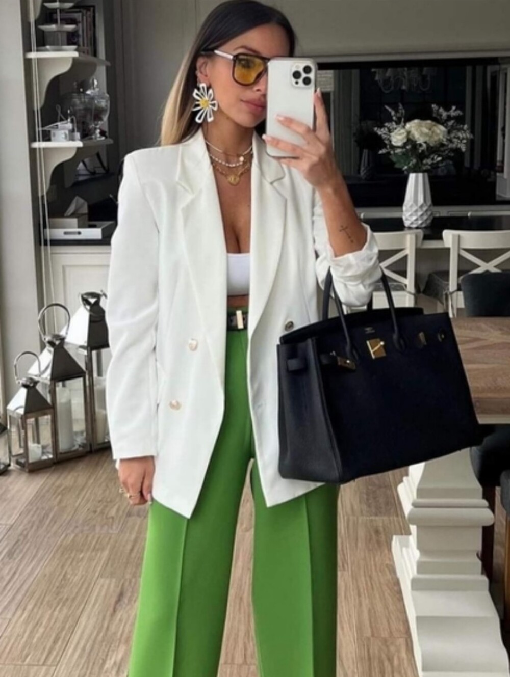Zara Straight Cut Oversized Blazer NWT Size XS - Picture 12 of 17